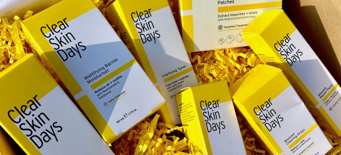 clear skin days skincare products